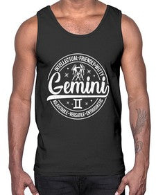 Gemini 226#- gemini- Cotton Tank
