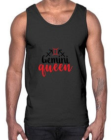 Gemini queen 215#- gemini- Cotton Tank