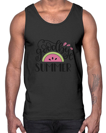 Goodbye summer 100#- summer- Cotton Tank