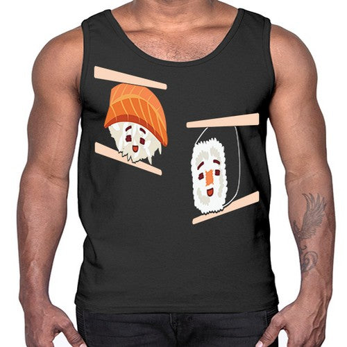Happy Sushi Anime Kawaii Set Anime 232#- anime- Cotton Tank