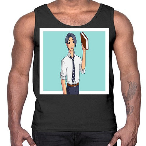 Happy teacher 185#- anime- Cotton Tank