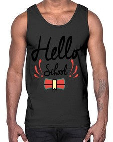 Hello School 319#- general school- Cotton Tank