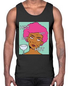 Hot 536#- art pop art- Cotton Tank