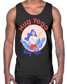 Hug Yoga Hug Life 261#- yoga- Cotton Tank