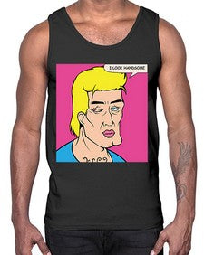 I Look Handsome 574#- art pop art- Cotton Tank