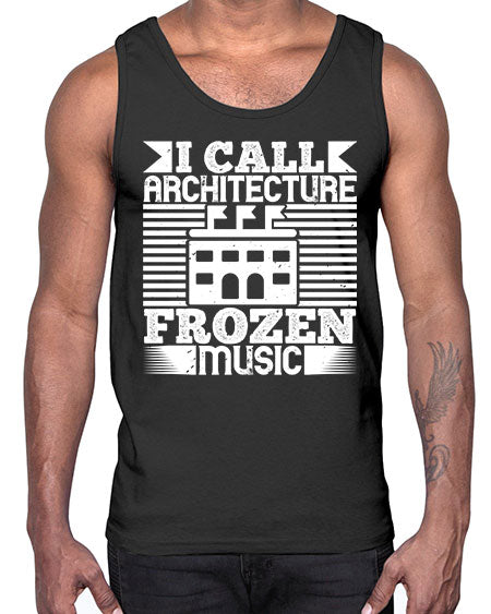 I call architecture frozen music Style 189#- architect- Cotton Tank