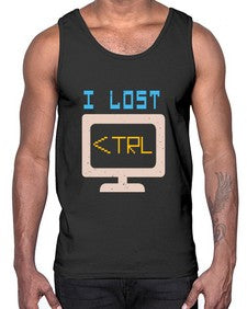 I lost Ctrl 40#- computer- Cotton Tank