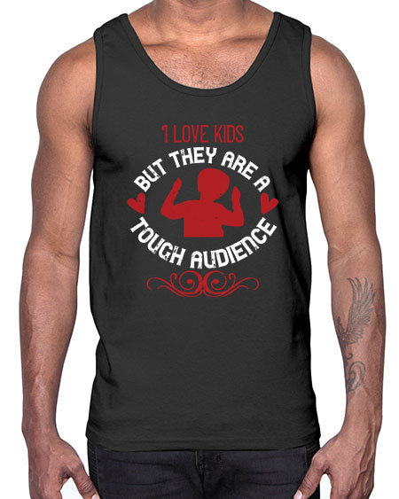 I love kids but they are a tough audience Style 101#- kids- Cotton Tank