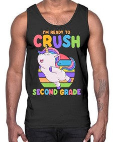Im Ready to Crush second 391#- second grade- Cotton Tank