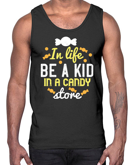 In life be a kid in a candy store Style 122#- kids- Cotton Tank