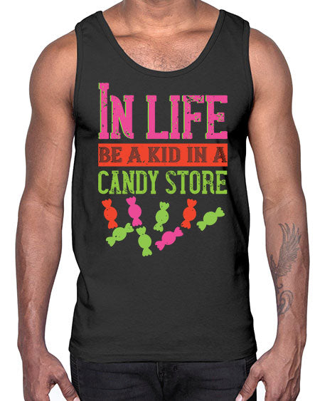 In life be a kid in a candy store Style 123#- kids- Cotton Tank