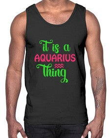 It is a aquarius thing 252#- aquarius- Cotton Tank