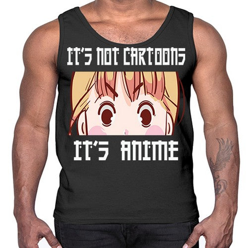 Its Not Cartoons Its Anime Anime 255#- anime- Cotton Tank