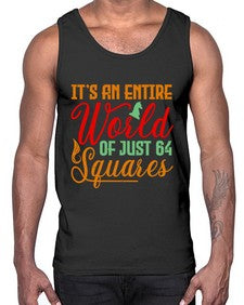 Its an entire world of just squares 124#- chess- Cotton Tank