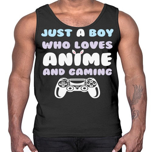 Just A Boy Who Loves 261#- anime- Cotton Tank