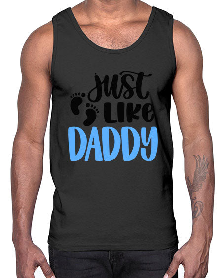 Just Like Daddy Style 357#- baby- Cotton Tank