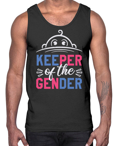 Keeper of the gender Style 135#- baby shower- Cotton Tank