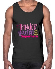 Kindergarten Superhero 440#- kindergarten- Cotton Tank