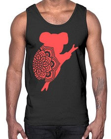 KoalaMandala 712#- mandala- Cotton Tank
