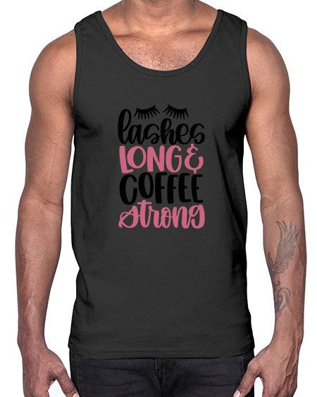 Lashes Long Coffee Strong Style 67#-makeup Cotton Tank