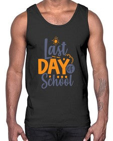 Last day of school 453#- last day of school- Cotton Tank