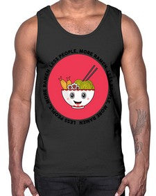 Less People More Ramen 1283#- Ramen- Cotton Tank