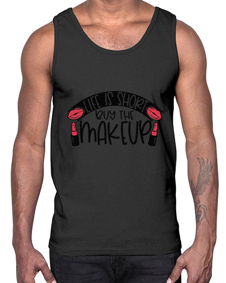 Life Is Short Buy The Makeup Style 60#-makeup Cotton Tank