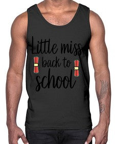 Little miss back to school 478#- general school- Cotton Tank