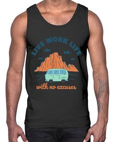 Live Work Life 6#- internet- Cotton Tank