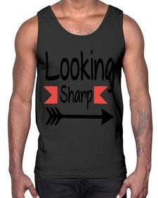 Looking Sharp 513#- general school- Cotton Tank