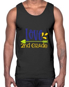 Lovesecond Grade 529#- second grade- Cotton Tank