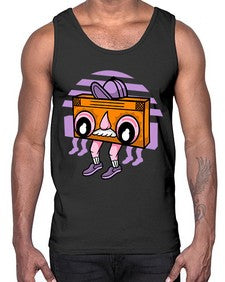 Low beat low life 161#- cartoon general- Cotton Tank