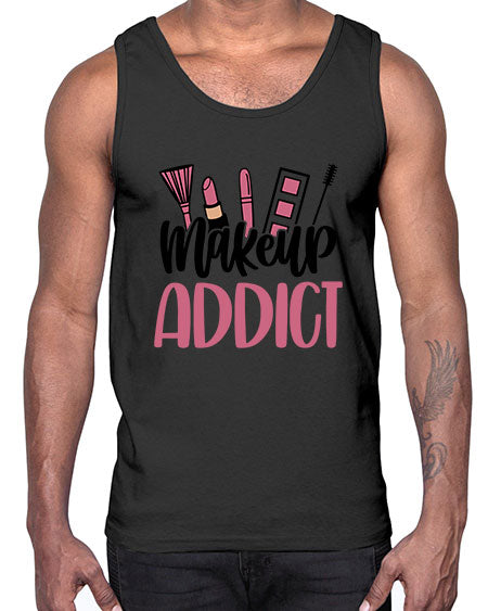 Makeup Addict Style 55#-makeup Cotton Tank