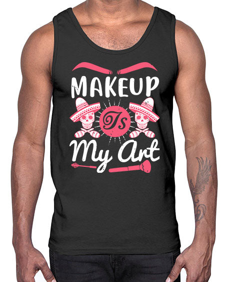 Makeup Is My Art Style 193#-makeup Cotton Tank