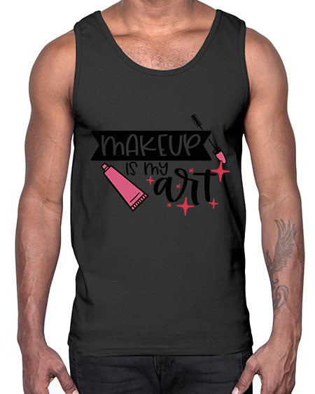 Makeup Is My Art Style 48#-makeup Cotton Tank