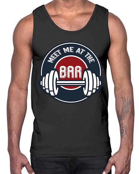 Meet me at the bar- sports general- Cotton Tank