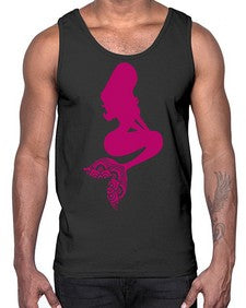 MermaidMandalaUpdated 933#- mandala- Cotton Tank
