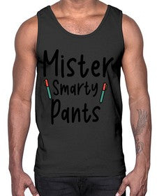Mister Smarty Pants 534#- general school- Cotton Tank