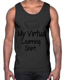 My Virtual Learning Shirt 554#- librarian- Cotton Tank