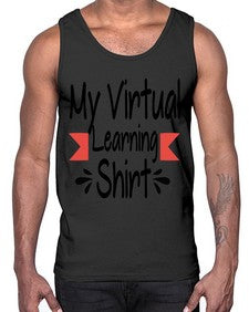 My Virtual Learning Shirt 555#- librarian- Cotton Tank