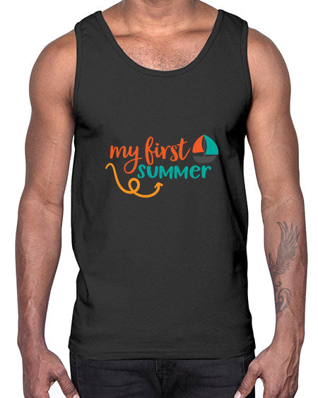 My first summer 89#- summer- Cotton Tank