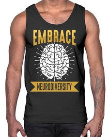 NewEmbraceNeurodiversity 199#- alzheimers- Cotton Tank