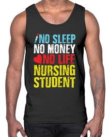 No Sleep Style 314#- nurse- Cotton Tank