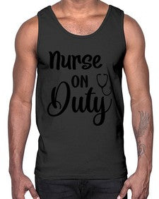 Nurse on duty 1188#- nurse- Cotton Tank