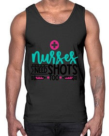 Nurses Need Shoot Too Style Style 1249#- nurse- Cotton Tank