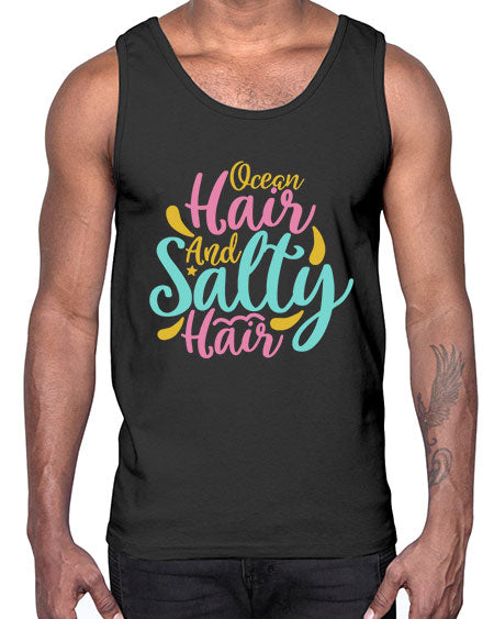 OCEAN HAIR SALTY HAIR Style 60#- summer- Cotton Tank