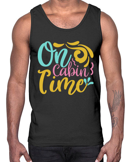 ON CABIN TIME Style 59#- summer- Cotton Tank