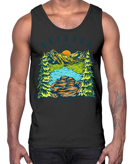 Outdoor Nature 17#- nature- Cotton Tank