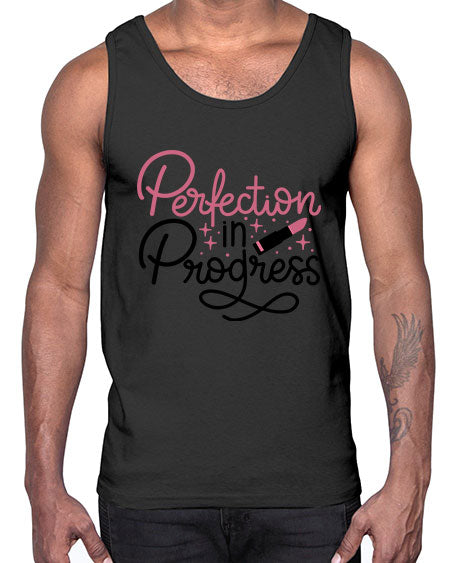 Perfection in Progress Style 32#-makeup Cotton Tank