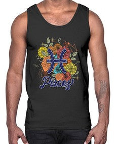 Pisces 129#- pisces- Cotton Tank